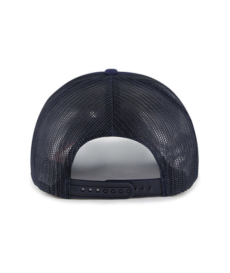 New York Yankees Backhaul '47 Brand Foam Front Trucker Mesh