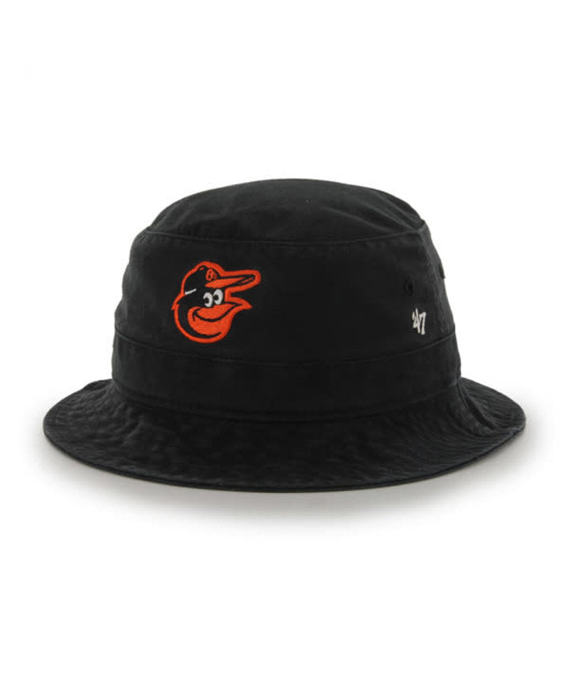 Baltimore Orioles '47 Brand Black Bucket Hat
