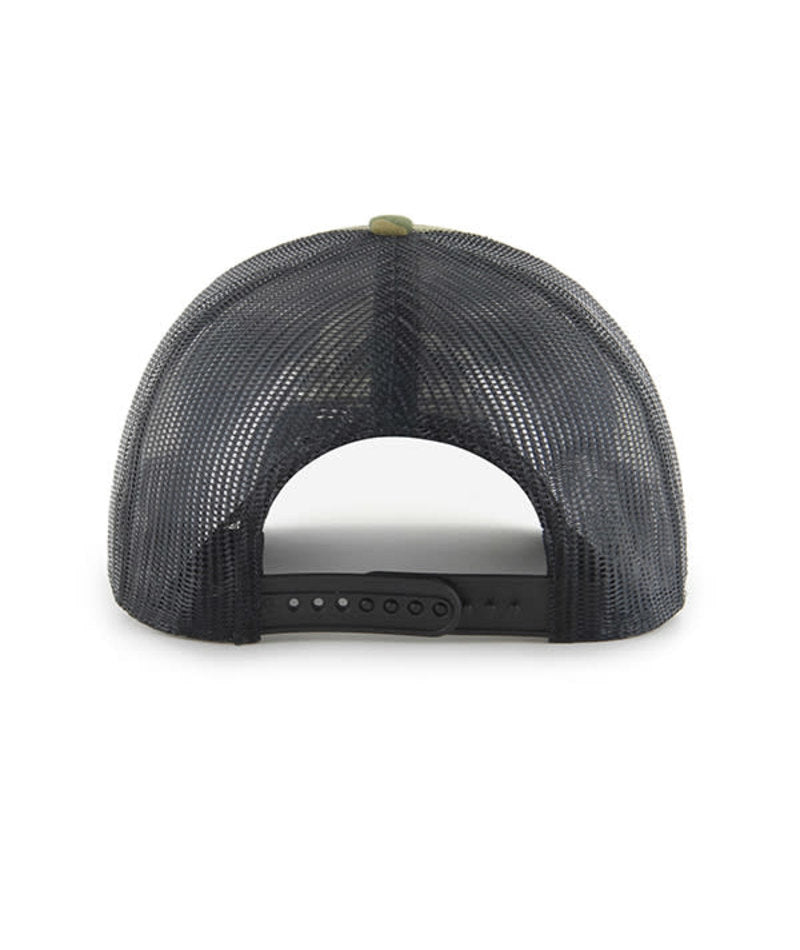Washington Nationals '47 Brand Woodland Camo Trucker Mesh Snapback Hat