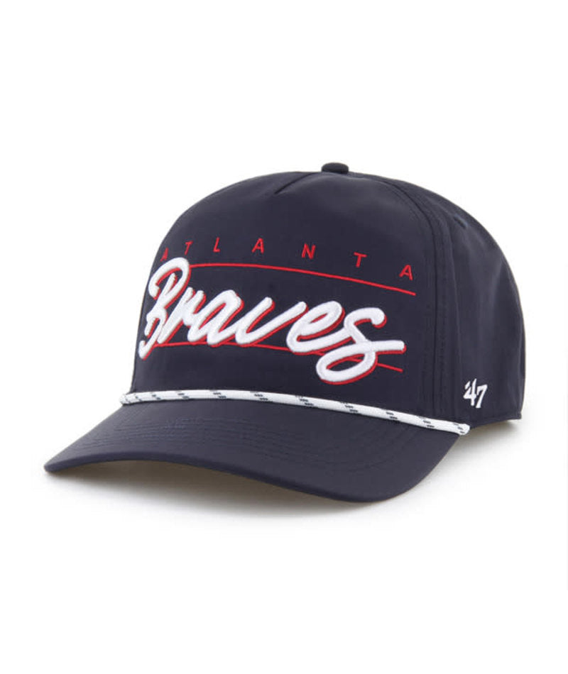 Atlanta Braves '47 Condor Hitch Adjustable Hat -Navy