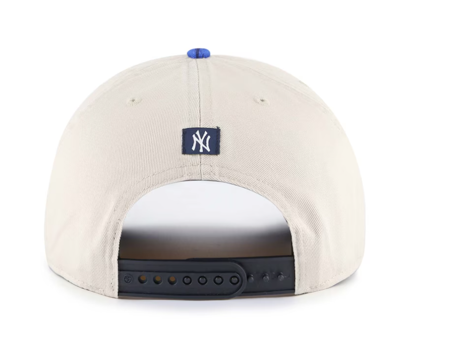 New York Yankees '47 Fiji Rope Hitch Adjustable Hat - Cream/Navy