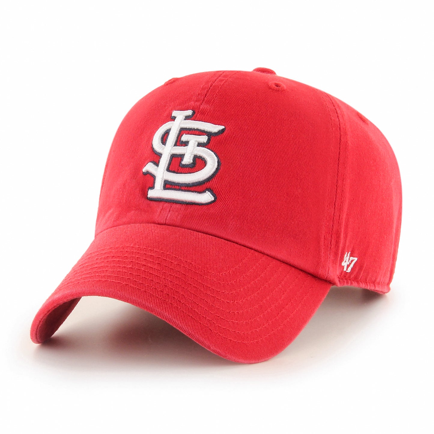 St. Louis Cardinals '47 Heritage American Flag Clean Up Adjustable Hat -Red