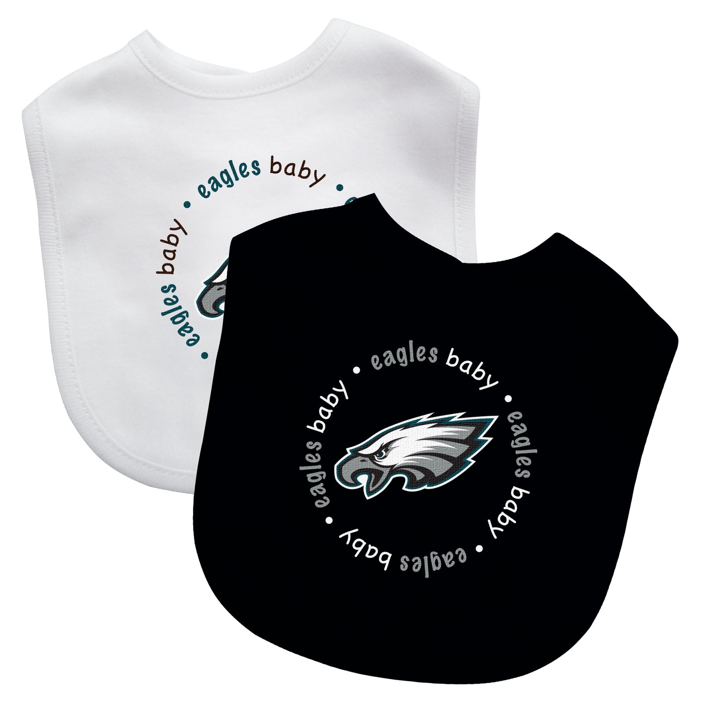 Philadelphia Eagles Masterpiece 2 pack Baby Bibs