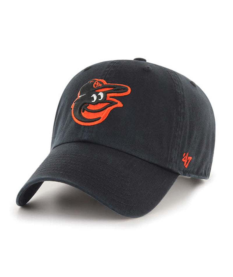 Baltimore Orioles '47 Brand Black Clean Up Hat