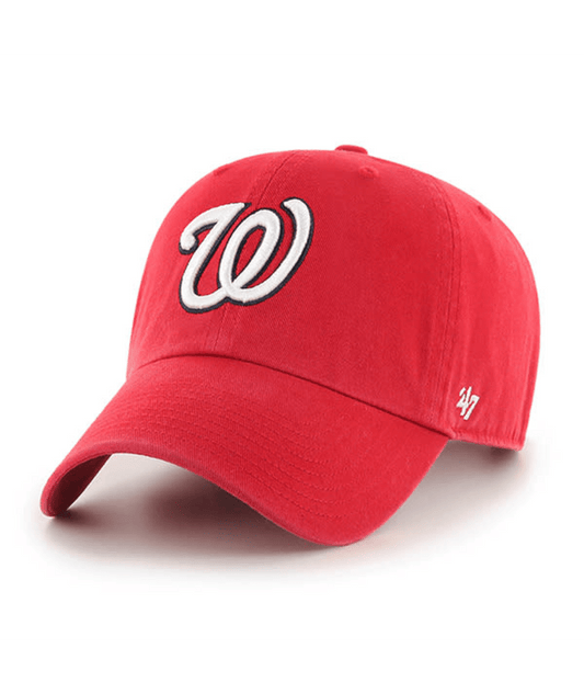 Washington Nationals '47 Brand Clean Up Red Hat