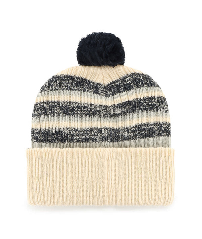 New York Yankees '47 Brand Team Bering Knit Hat w/ Ball