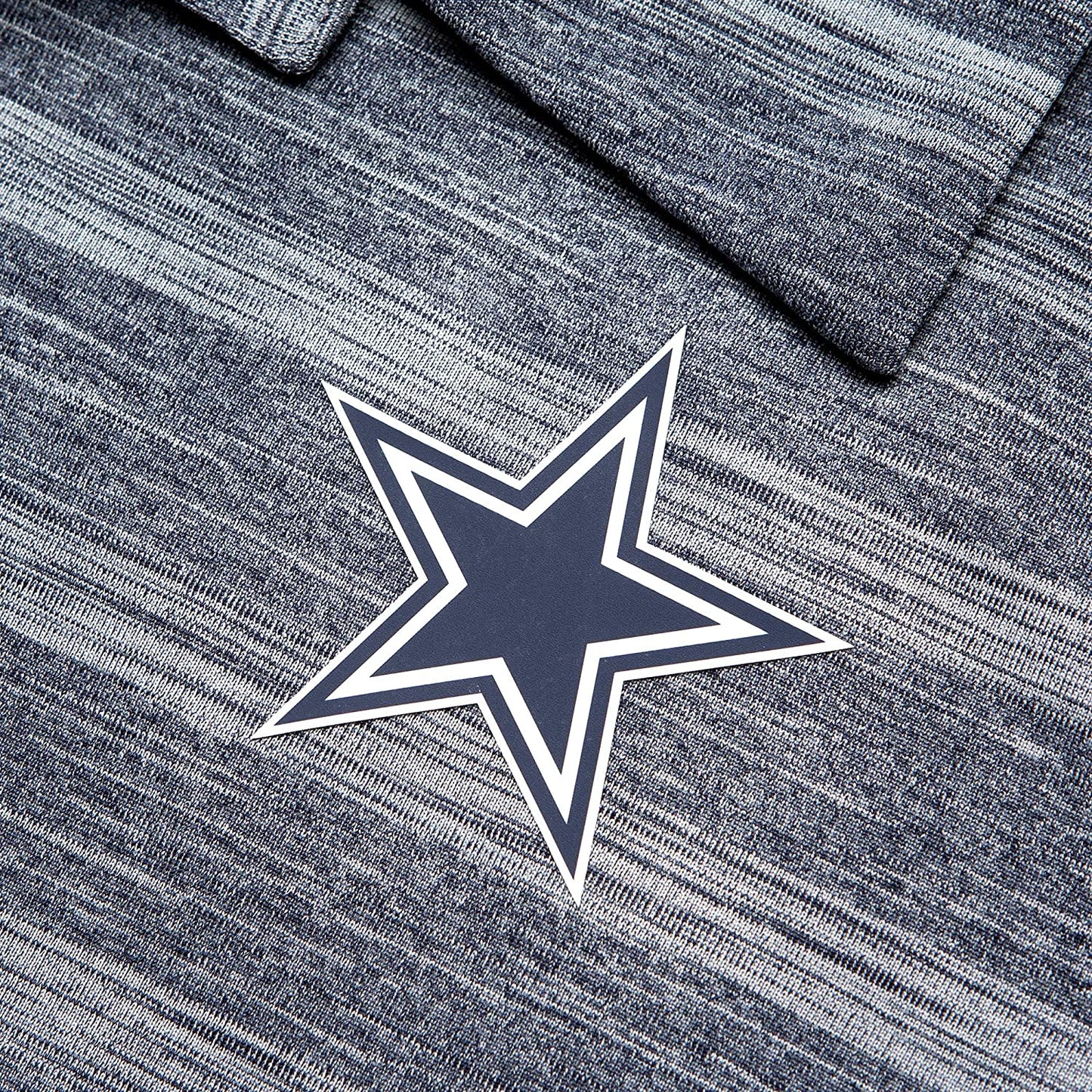 Dallas Cowboys Lorimar Polo Men's Polo Shirt - Blue / Gray