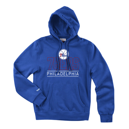 Philadelphia 76ers Blocked Shot NBA Hardwood Classics Mitchell & Ness Hoodie
