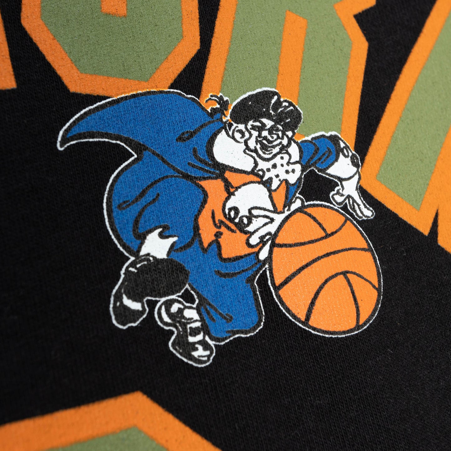 New York Knicks Mitchell & Ness # 3 John Starks Flight Script Player T-Shirt