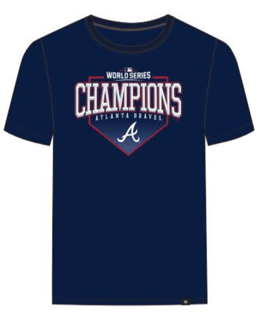 Atlanta Braves '47 2021 World Series Champions Rival Men's T-shirts