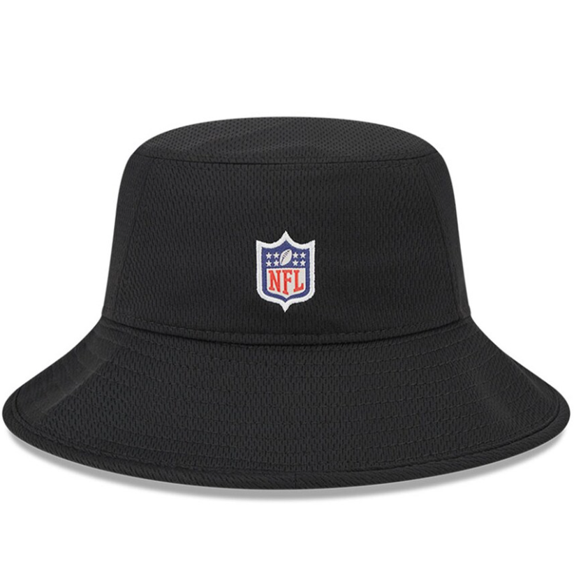 Baltimore Ravens New Era Black NFL Training Camp Stretch Bucket Hat