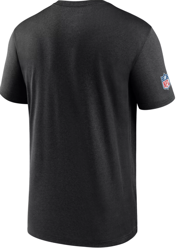 Baltimore Ravens Nike "Dri-Fit" Black Legend Logo T-Shirt
