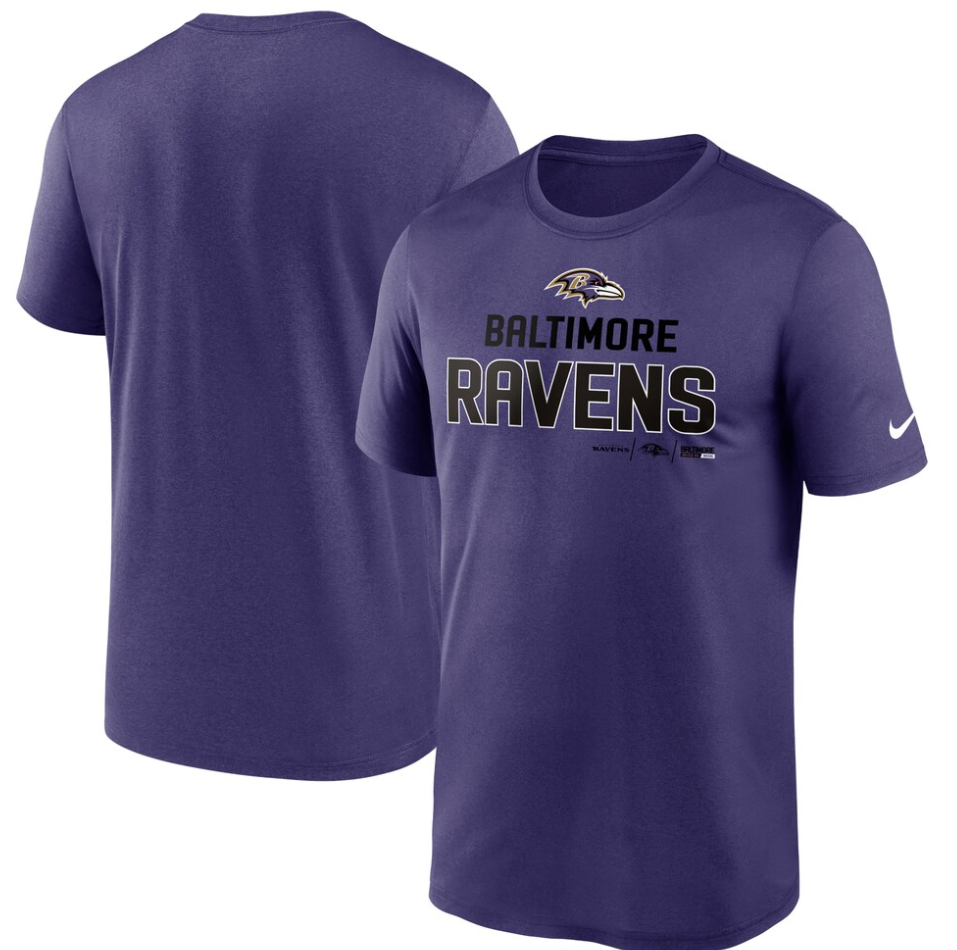Baltimore Ravens Nike Legend Community Performance T-Shirt - Purple