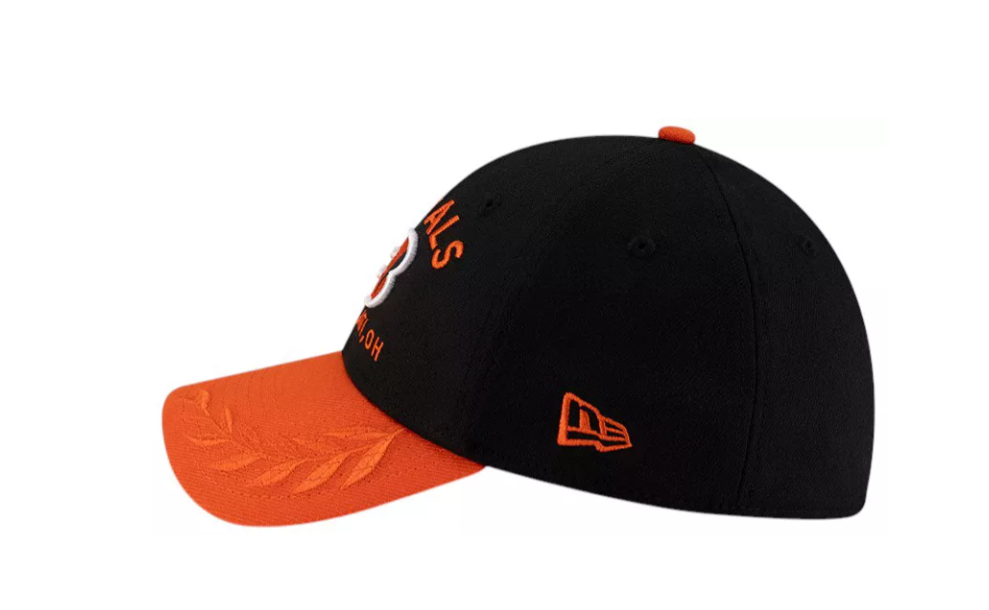 Cincinnati Bengals New Era 2025 Draft 39THIRTY Flex Hat -Orange/Black