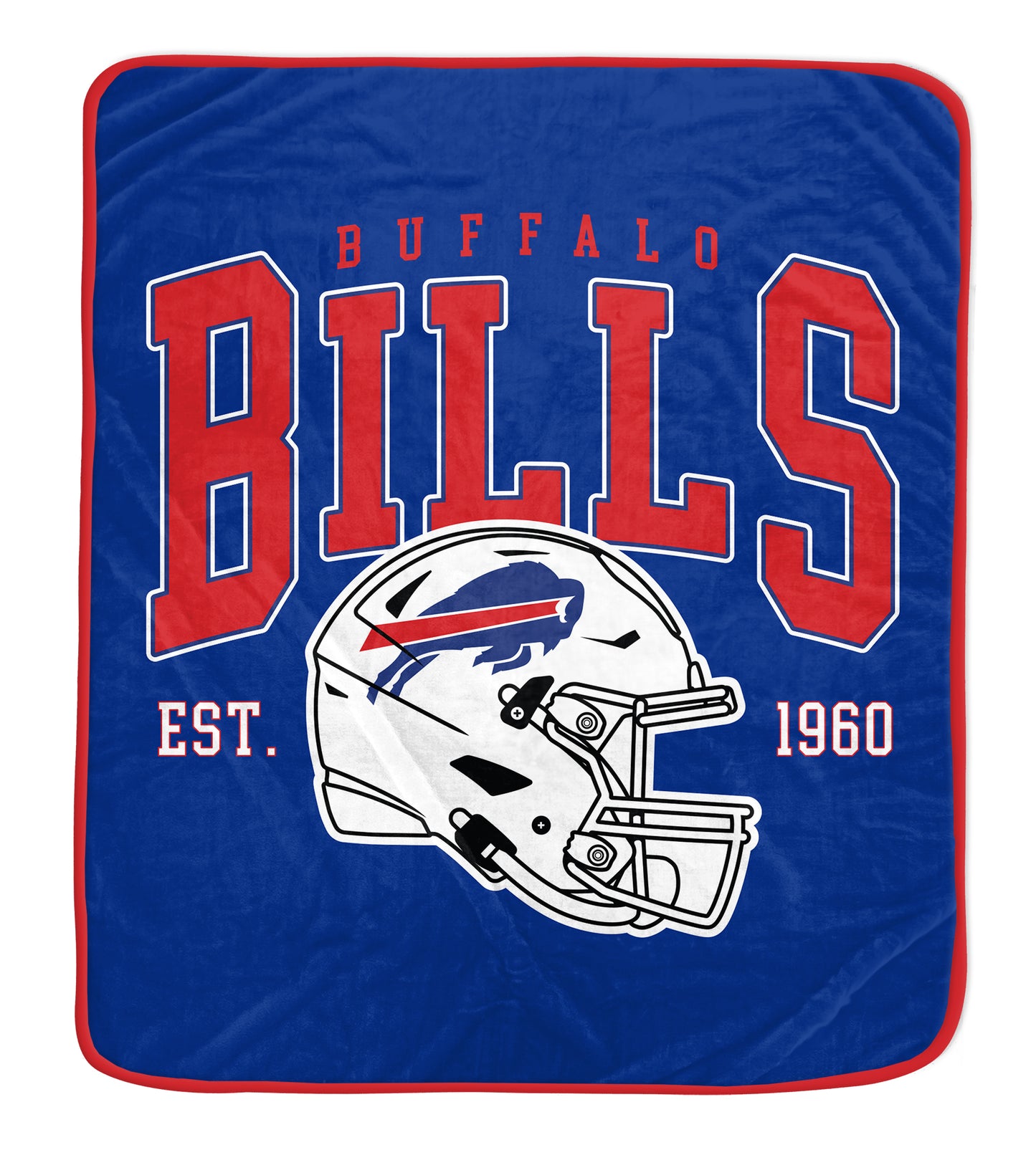 Buffalo Bills Pegasus Vintage Arch Ultra Soft 50" x 60" Blanket