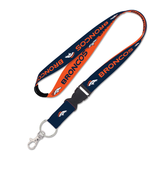 Denver Broncos Wincraft Team Two Tone Lanyard