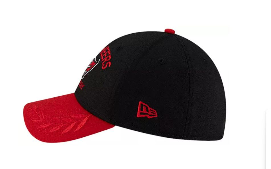 Tampa Bay Buccaneers New Era 2025 Draft 39THIRTY Flex Hat -Red/Black