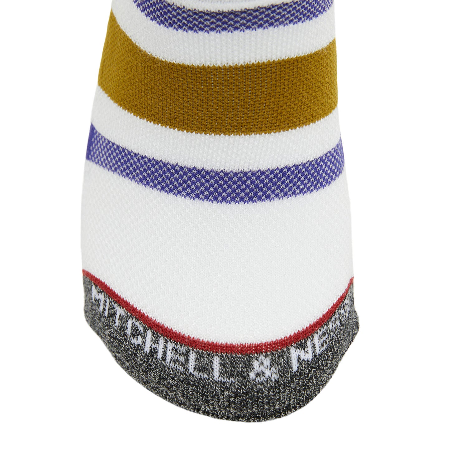 Baltimore Ravens Mitchell & Ness Interception White Crew Socks