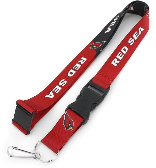 Arizona Cardinals Aminco Team Slogan Lanyard