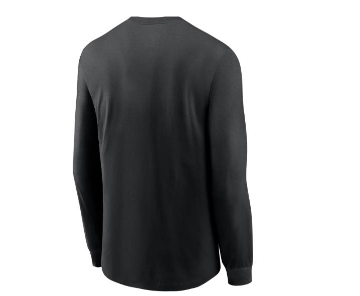 Baltimore Ravens Charm City Nike Slogan Long Sleeve Shirt - Black