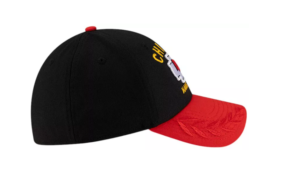 Tampa Bay Buccaneers New Era 2025 Draft 39THIRTY Flex Hat -Red/Black