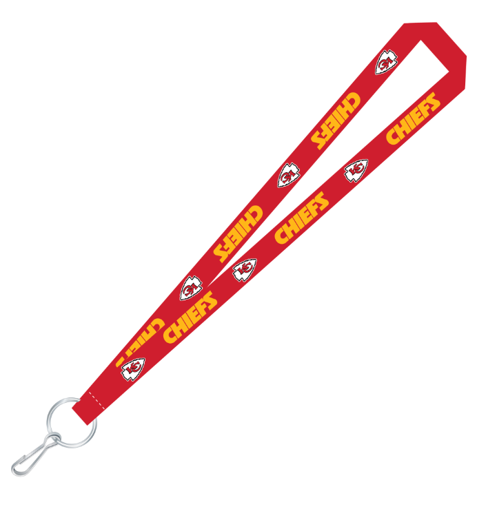 Kansas City Chiefs Amnico Super Soft Touch Lanyard