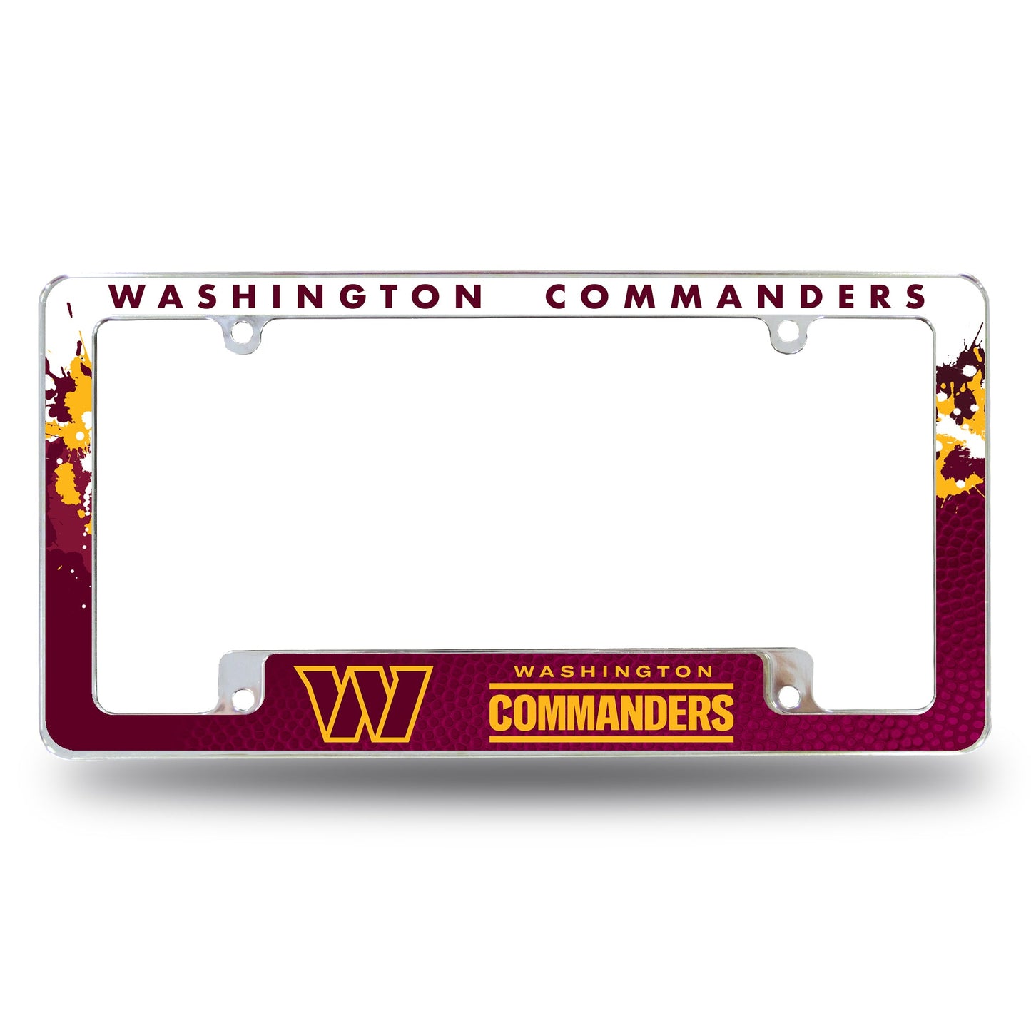 Washington Commanders Rico All Over Chrome Frame