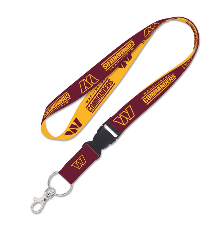 Washington Commanders Wincraft Team Two Tone Lanyard