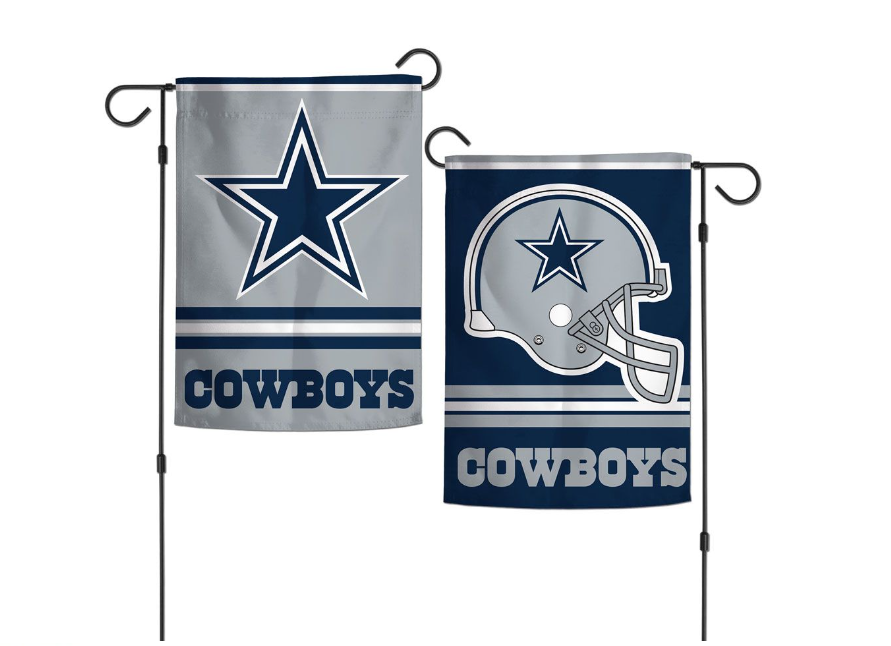 Dallas Cowboys Wincraft Classic 2 Sided Garden Flag 12.5" X 18
