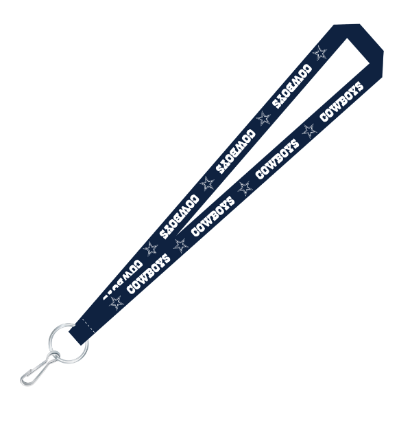 Dallas Cowboys Team Soft Touch Lanyard