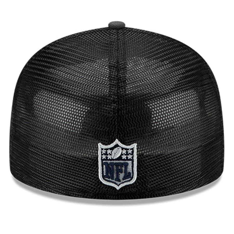 Dallas Cowboys New Era Draft 59FIFTY Trucker Fitted Hat - Gray