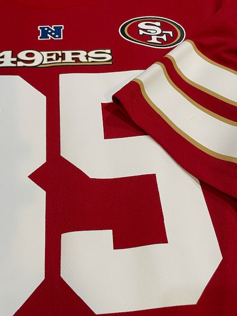San Francisco 49ers #85 Vernon Davis Hashmark Player Jersey