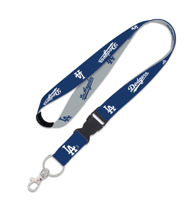 Los Angeles Dodgers Wincraft Team Two Tone Lanyard