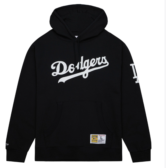 Los Angeles Dodogers Mitchell & Ness Game Time Vintage Hoodie