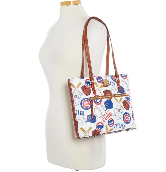 Chicago Cubs Dooney & Bourke Zip Shopper Purse