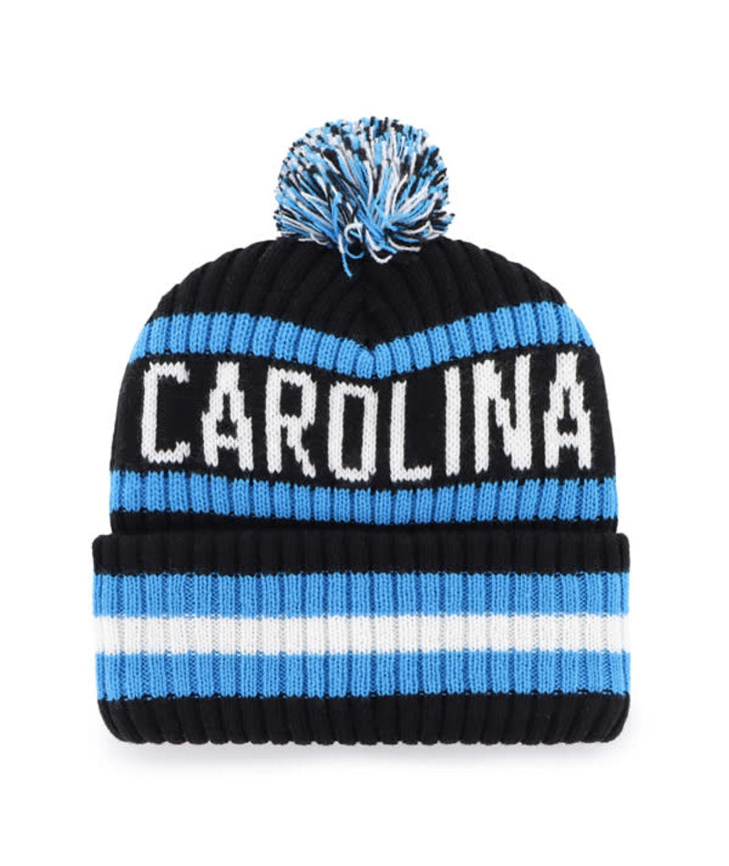 Carolina Panthers '47 Brand Team Bering Knit Hat- Black