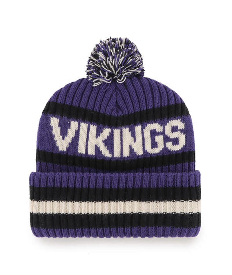 Minnesota Vikings '47 Brand Team Bering Knit Hat