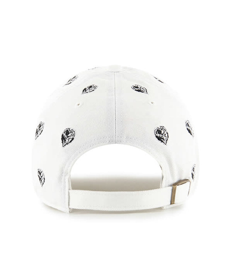 Baltimore Ravens '47 White Confetti Women's Clean Up Adjustable Hat