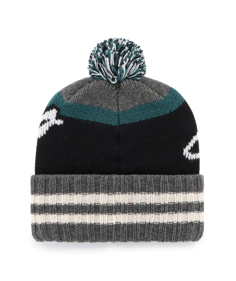 Philadelphia Eagles '47 Hyperbolic Charcoal Knit Hat