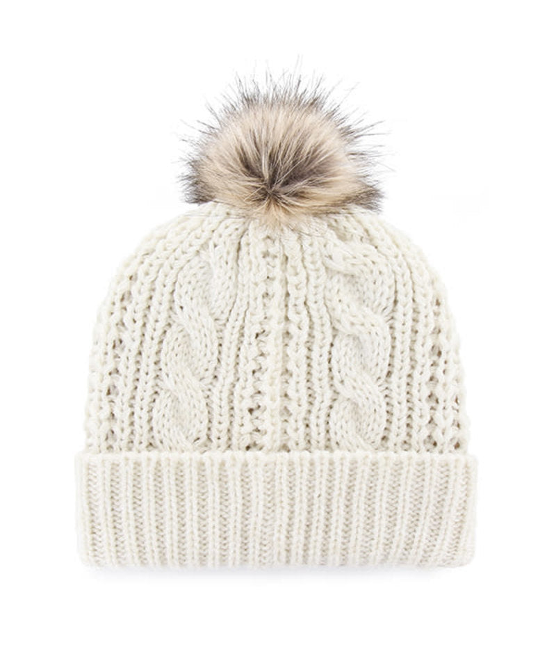 Pittsburgh Steelers '47 Brank Meeko Women's Knit Hat- Cream