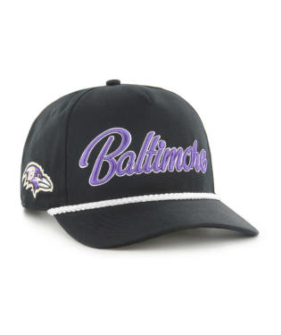 Balitmore Ravens '47 Over Hand Hitch Relaxed Fit Adjustable Hat
