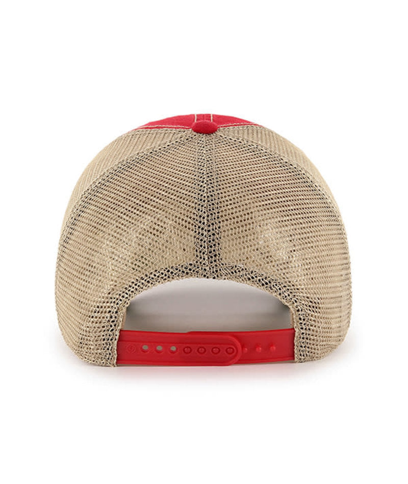 Kansas City Chiefs '47 Brand Clean Up Mesh Trawler Trucker- Red