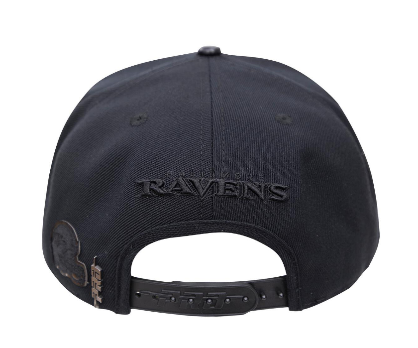 Baltimore Ravens Pro Standard Triple Black Snapback