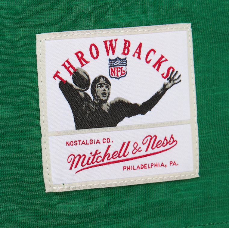 Philadelphia Eagles Mitchell & Ness Legendary Heritage Slub T-Shirt-Green