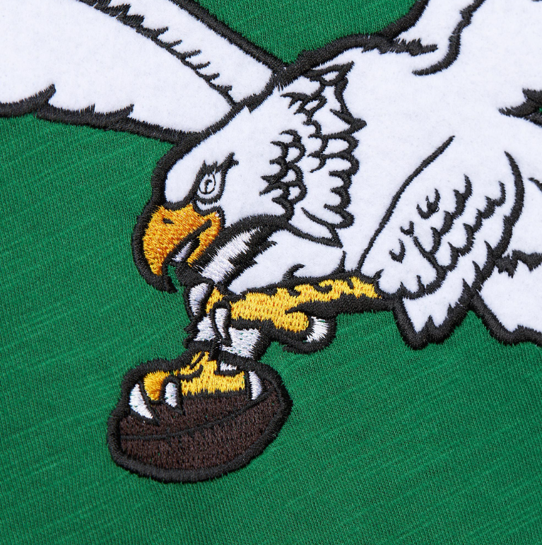Philadelphia Eagles Mitchell & Ness Legendary Heritage Slub T-Shirt-Green