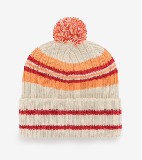 Tampa Bay Buccaneers '47 Brand Hone Cream Knit Hat
