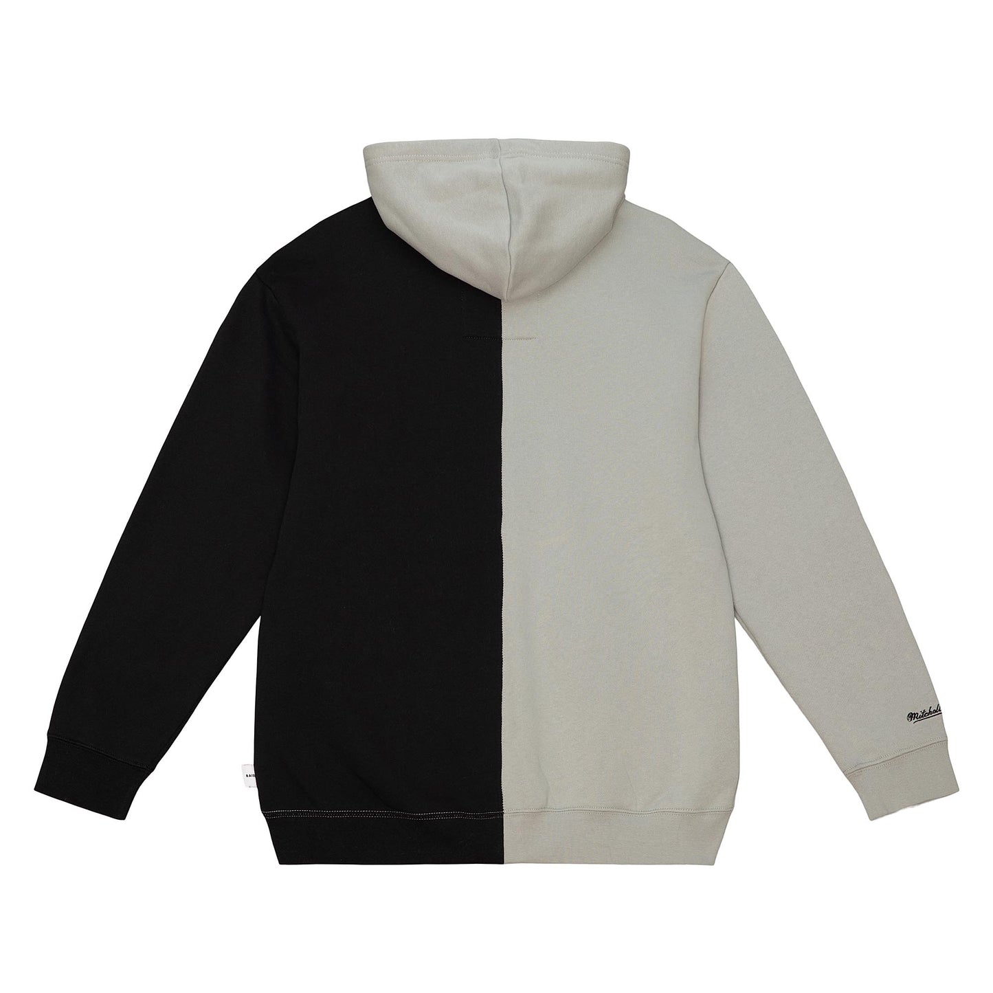 Las Vegas Raiders Mitchell & Ness Color Block Mens Full Zip Hoody-Black/Silver