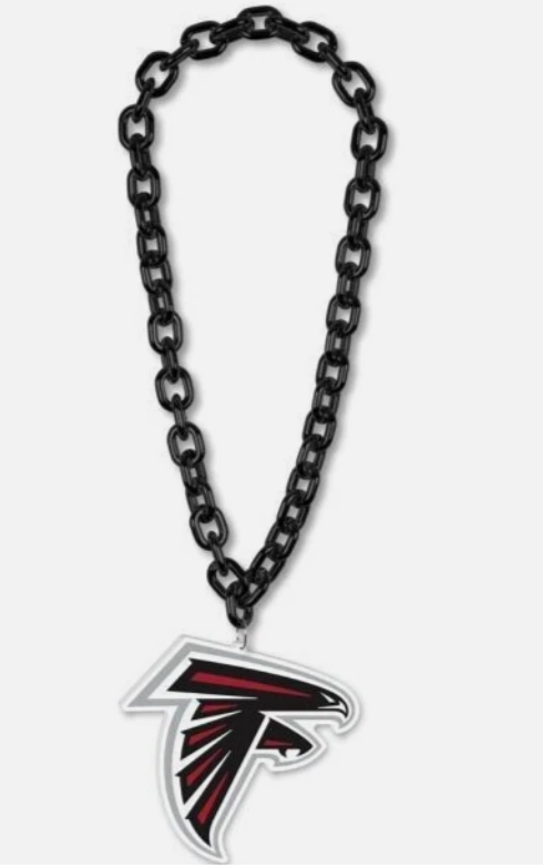 Atlanta Falcons Logo Wincraft Foam Fan Chain- Black