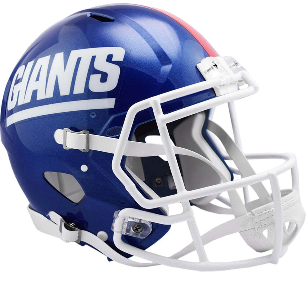 New York Giants Riddell Full Size Color Rush Replica Speed Helmets