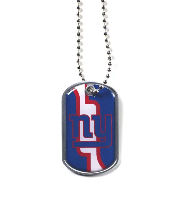 New York Giants Aminco Dynamic Dog Tag